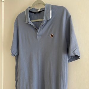 Men’s Ted Baker polo shirt. Blue